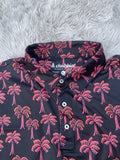 Chubbies Men's XL The Tropical Night Performance Polo Shirt
