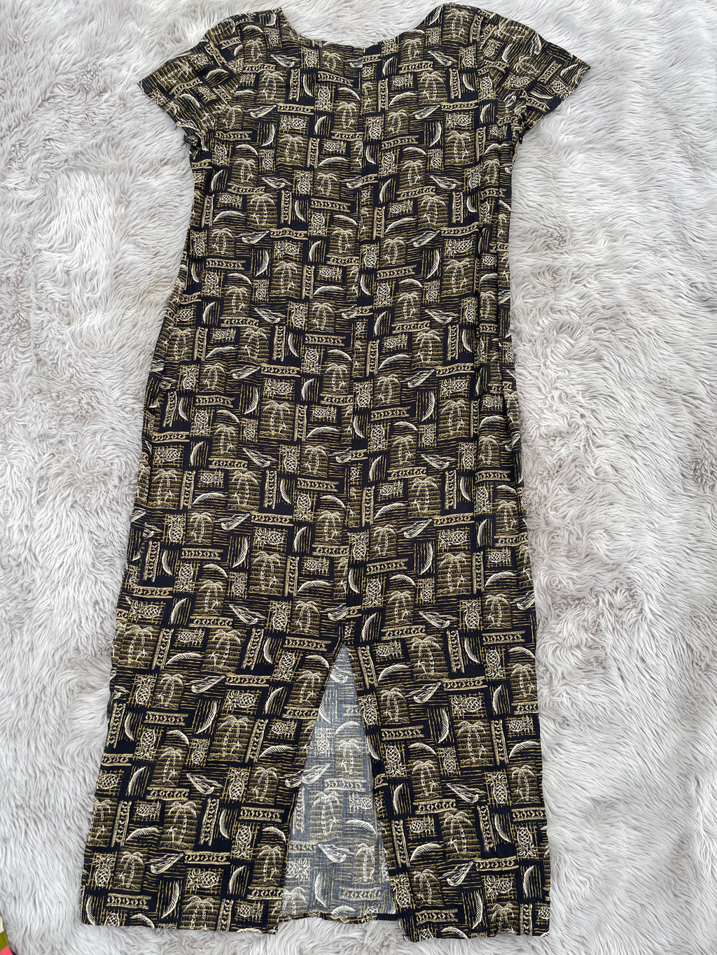 Reyn Spooner Black Hawaiian Women’s Dress Xs Floral Excellent Condition