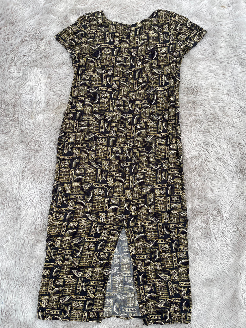 Reyn Spooner Black Hawaiian Women’s Dress Xs Floral Excellent Condition