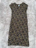 Reyn Spooner Black Hawaiian Women’s Dress Xs Floral Excellent Condition