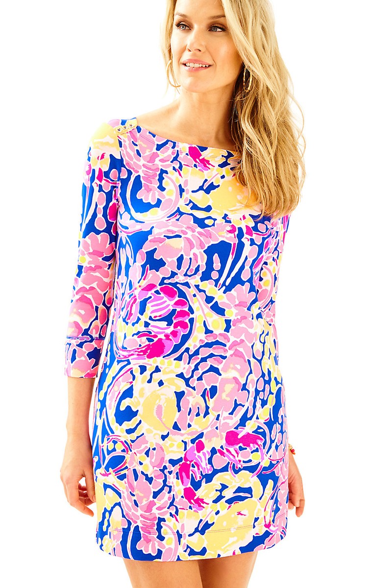 XXS Lilly Pulitzer Catch Release Bright Colorful Sophie Dress Women's