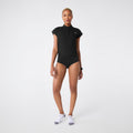 FIGS Rafaela Brief ScrubBodysuit Women’s Xs Black  Sleeveless Top