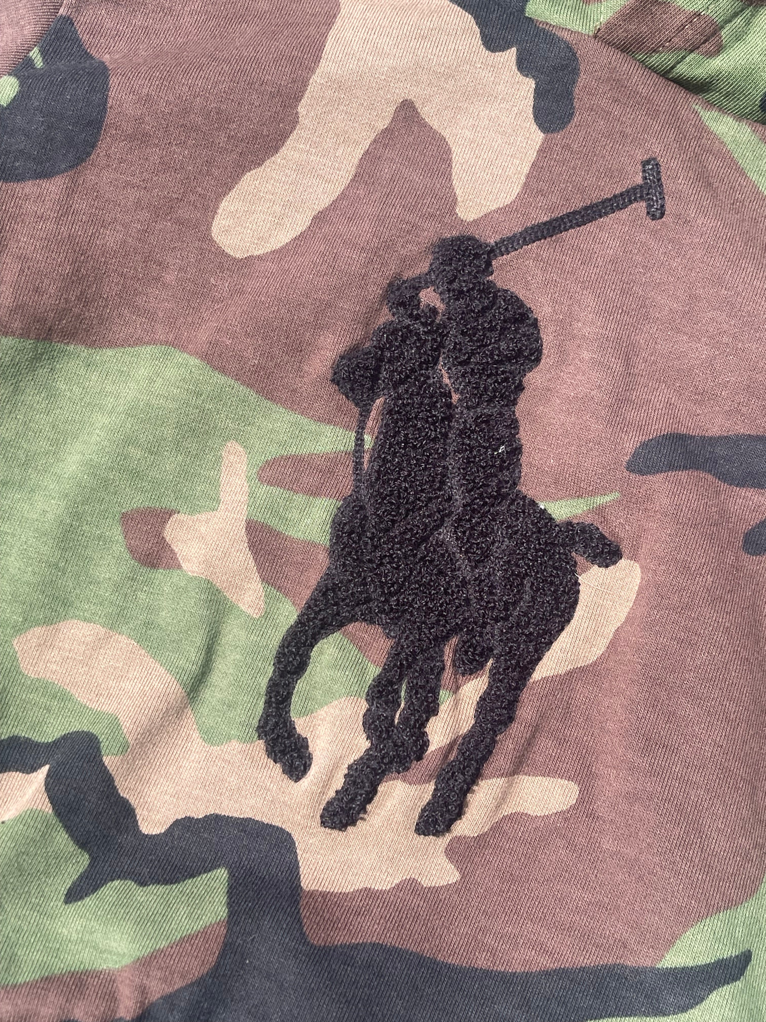 Polo Ralph Lauren Boys 2/2t Camo Big Pony Ponte Hoodie