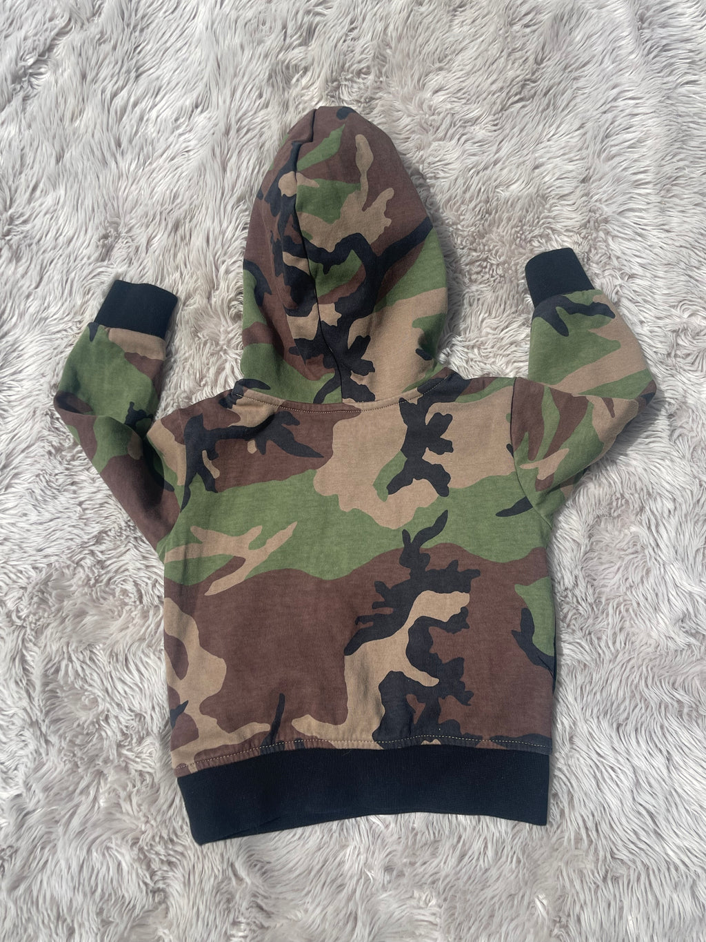 Polo Ralph Lauren Boys 2/2t Camo Big Pony Ponte Hoodie